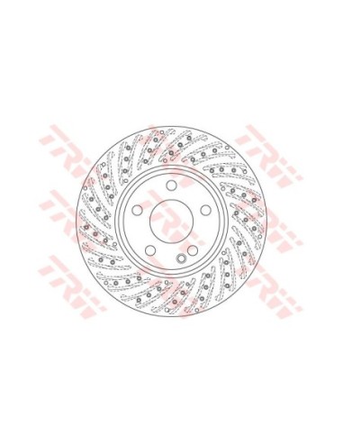 TRW DISCO FRENO DF6262S