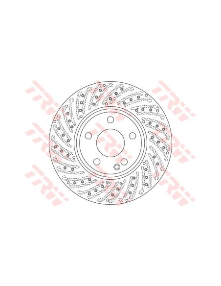 TRW DISCO FRENO DF6262S