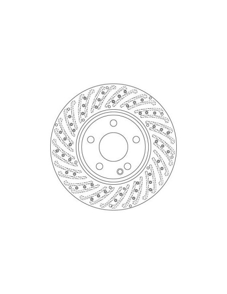 TRW DISCO FRENO DF6262S