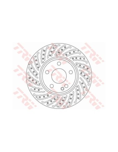 TRW DISCO FRENO DF6262S
