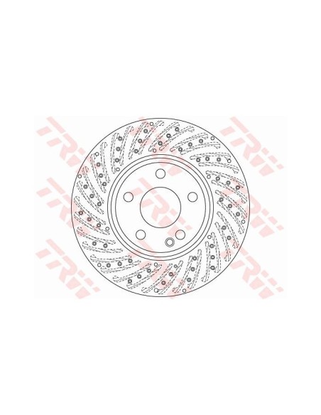 TRW DISCO FRENO DF6262S