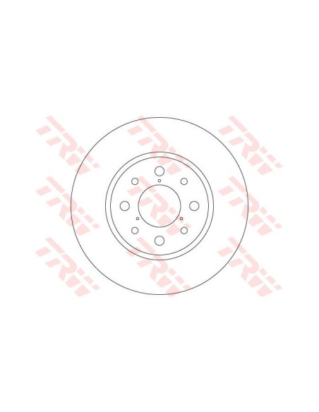 TRW DISCO FRENO DF6347