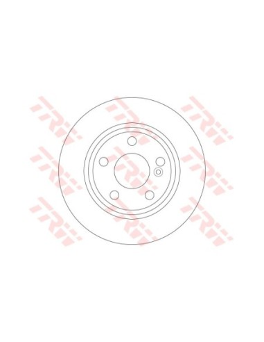 TRW DISCO FRENO DF6376