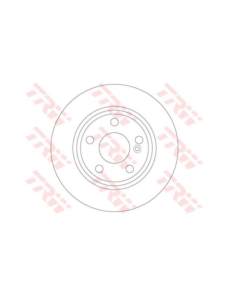 TRW DISCO FRENO DF6376