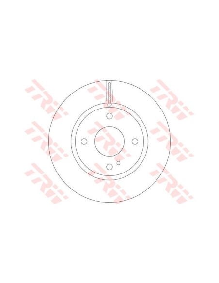 TRW DISCO FRENO DF6399
