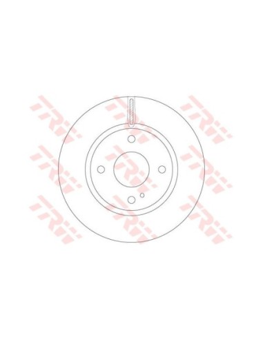 TRW DISCO FRENO DF6399