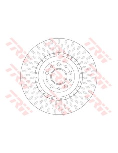 TRW DISCO FRENO DF6424