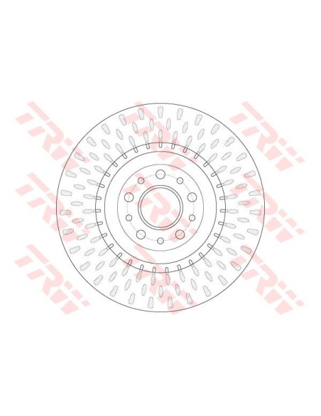 TRW DISCO FRENO DF6424