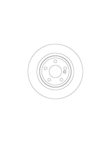 TRW DISCO FRENO DF6634