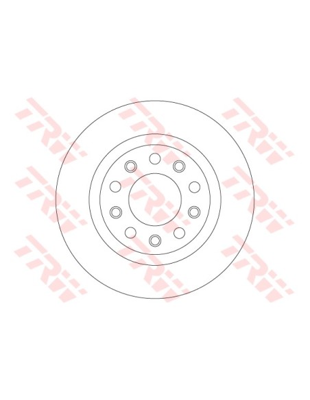 TRW DISCO FRENO DF8070