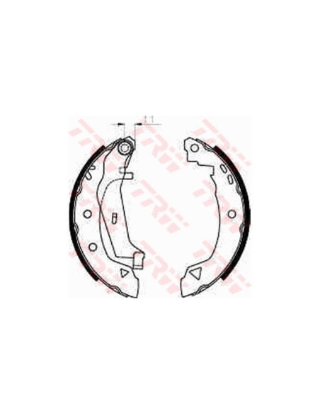 TRW KIT GANASCE FRENO GS8240