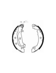 TRW KIT GANASCE FRENO GS8240 2