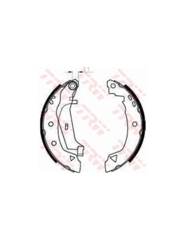 TRW KIT GANASCE FRENO GS8240