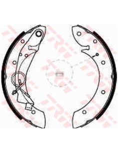 TRW KIT GANASCE FRENO GS8635