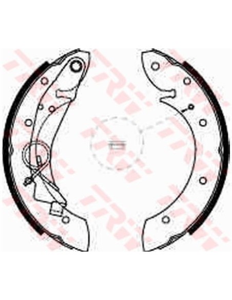 TRW KIT GANASCE FRENO GS8635