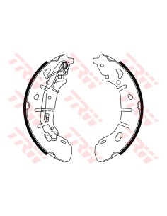 TRW KIT GANASCE FRENO GS8799