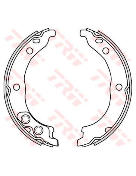 TRW KIT GANASCE, FRENO STAZIONAMENTO GS8715