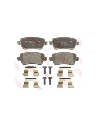 TRW PASTIGLIE FRENO GDB1637