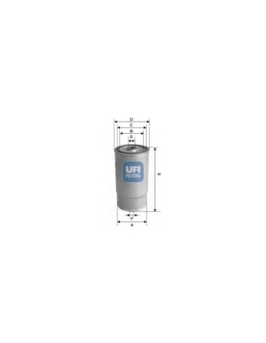 UFI FILTRO CARBURANTE 24.122.00