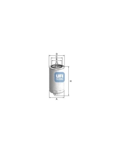UFI FILTRO CARBURANTE 24.999.01