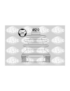 SASIC KIT CUFFIA, SEMIASSE 1900003