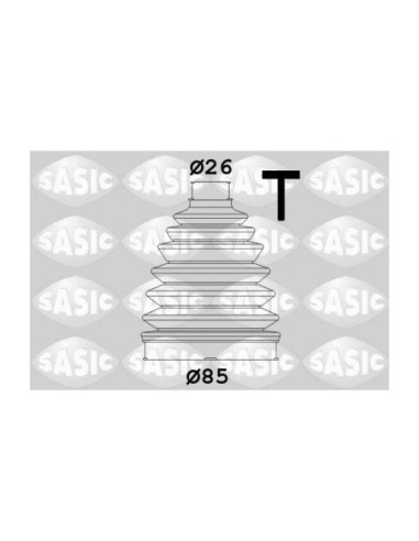 SASIC KIT CUFFIA, SEMIASSE 1904021