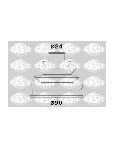 SASIC KIT CUFFIA, SEMIASSE 1906047