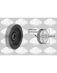 SASIC PULEGGIA CINGHIA, ALBERO A GOMITI 2150002