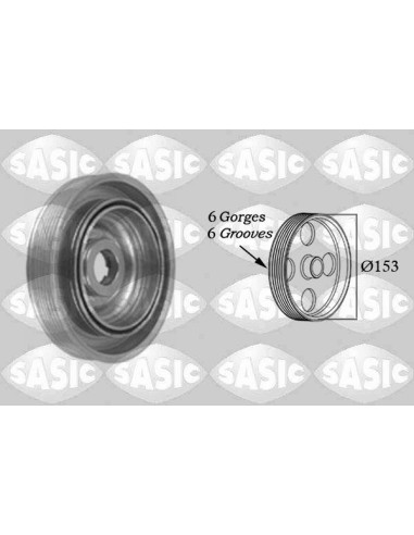 SASIC PULEGGIA CINGHIA, ALBERO A GOMITI 2150003