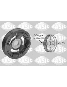 SASIC PULEGGIA CINGHIA, ALBERO A GOMITI 2150004