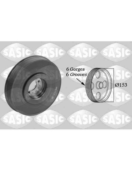 SASIC PULEGGIA CINGHIA, ALBERO A GOMITI 2150011