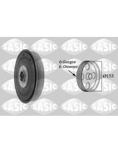 SASIC PULEGGIA CINGHIA, ALBERO A GOMITI 2150012