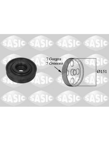 SASIC PULEGGIA CINGHIA, ALBERO A GOMITI 2154009