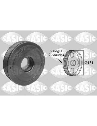 SASIC PULEGGIA CINGHIA, ALBERO A GOMITI 2154018