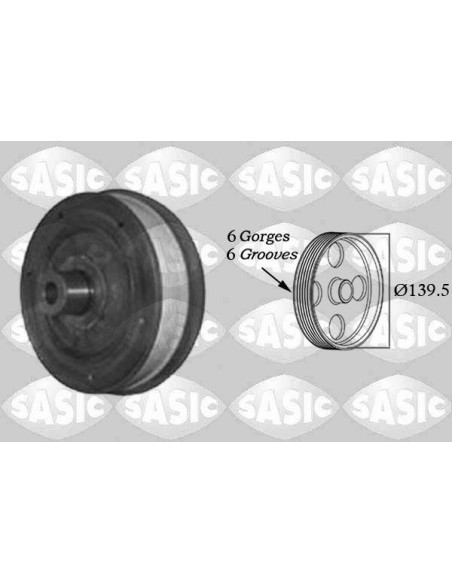 SASIC PULEGGIA CINGHIA, ALBERO A GOMITI 2156019