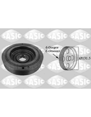 SASIC PULEGGIA CINGHIA, ALBERO A GOMITI 9001814