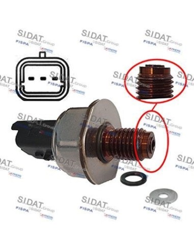 SIDAT SENSORE, PRESSIONE CARBURANTE 81.104