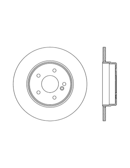 OPEN PARTS DISCO FRENO BDR1316.10