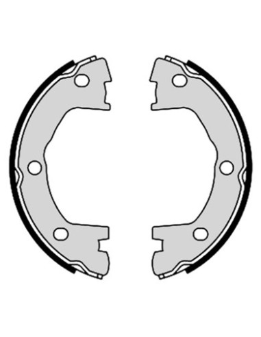 BREMBO GANASCIA FRENO S A6 508