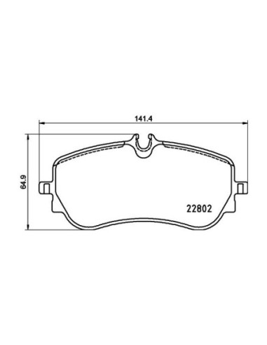 BREMBO PASTIGLIE FRENO P 85 172