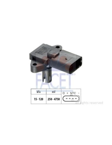 FACET SENSORE, PRESSIONE COLLETTORE D'ASPIRAZIONE 10.3074