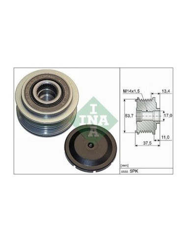 INA DISPOSITIVO RUOTA LIBERA ALTERNATORE 535027810