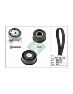 INA KIT CINGHIE DENTATE 530007810