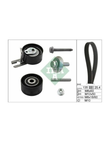 INA KIT CINGHIE DENTATE 530036910