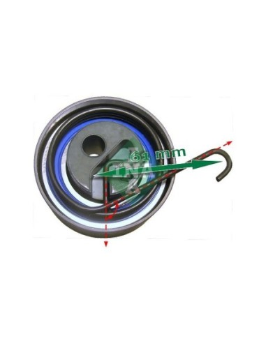 INA RULLO TENDITORE, CINGHIA DENTATA 531053520