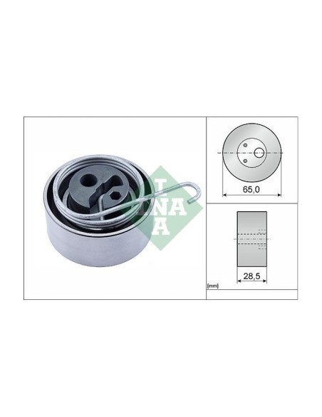 INA RULLO TENDITORE, CINGHIA DENTATA 531053520