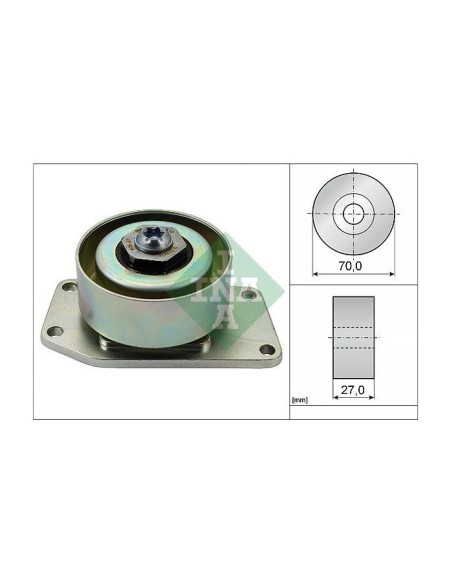 INA RULLO TENDITORE, CINGHIA POLY-V 531030610