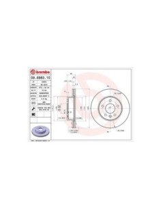 MAGNETI MARELLI DISCO FRENO 360406032200 2