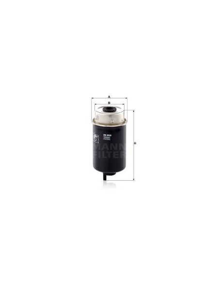 MANN FILTER FILTRO CARBURANTE WK8038