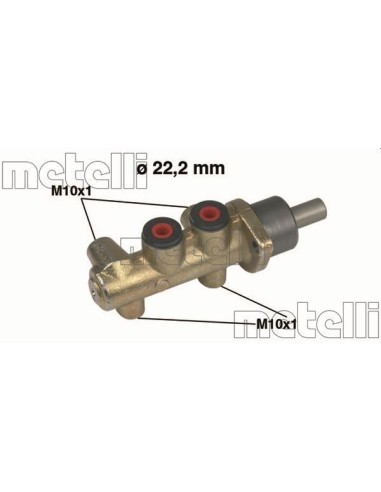 METELLI CILINDRO MAESTRO DEL FRENO 05-0217